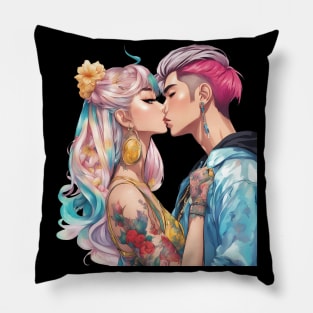 Kiss Anime Pillow