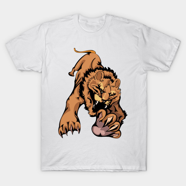 Amazing Big Cat Lion T Shirt Teepublic