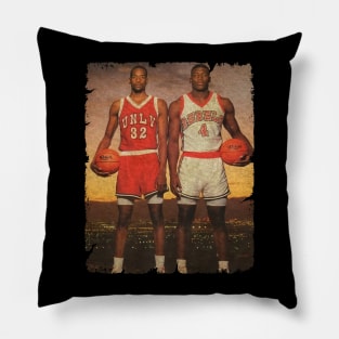 Stacey Augmon and Larry Johnson '1991' Pillow