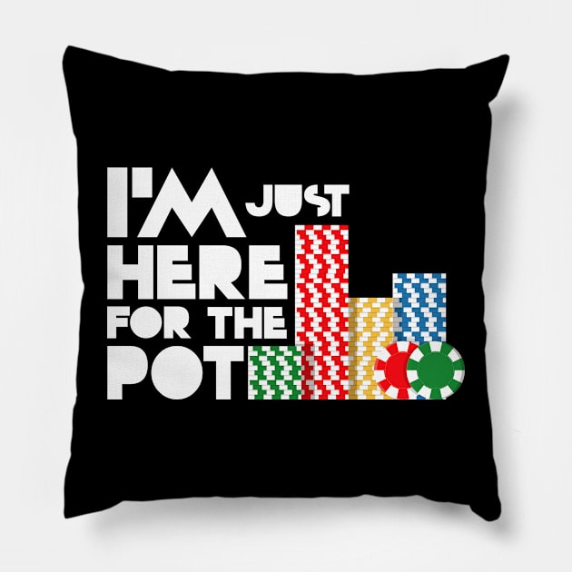 For the Poker Table I Go All In I Liars Poker Cards I Jiker Pillow by schmomsen