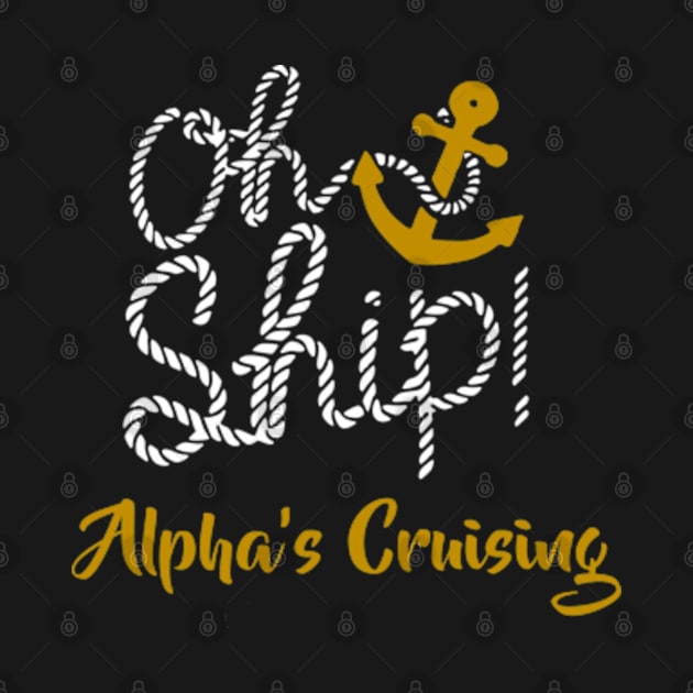 Alpha cruise shirt by Trending Customz