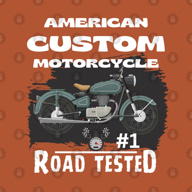 American custom motorcycle by TaansCreation 