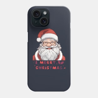 Smiling Santa Claus Merry Christmas Phone Case