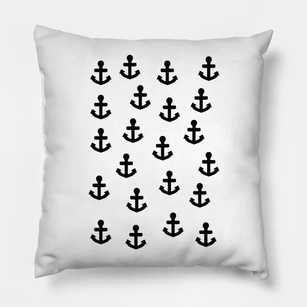 Anchor & Stripes Pillow by CindyS