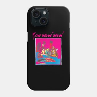 bow wow wow Phone Case