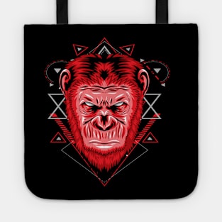 ape head face Tote