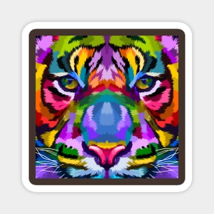 Colourful Lion's head Magnet