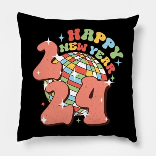 Happy New Year 2024 Pillow