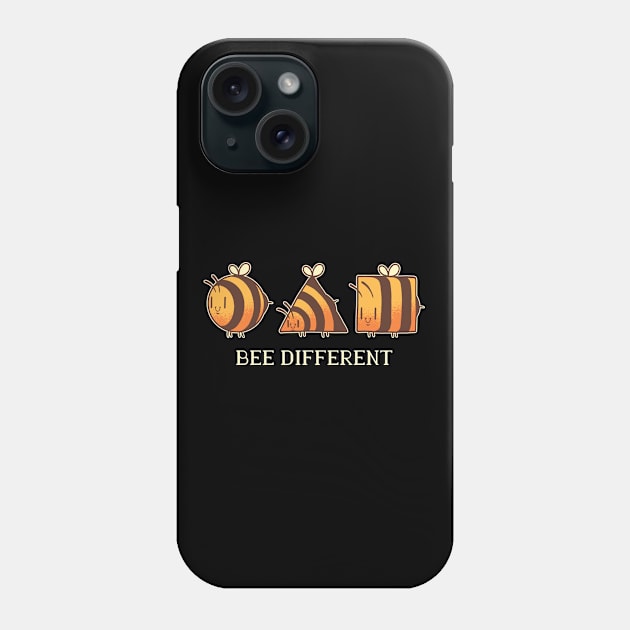 BEE DIFFERENT Phone Case by Bombastik