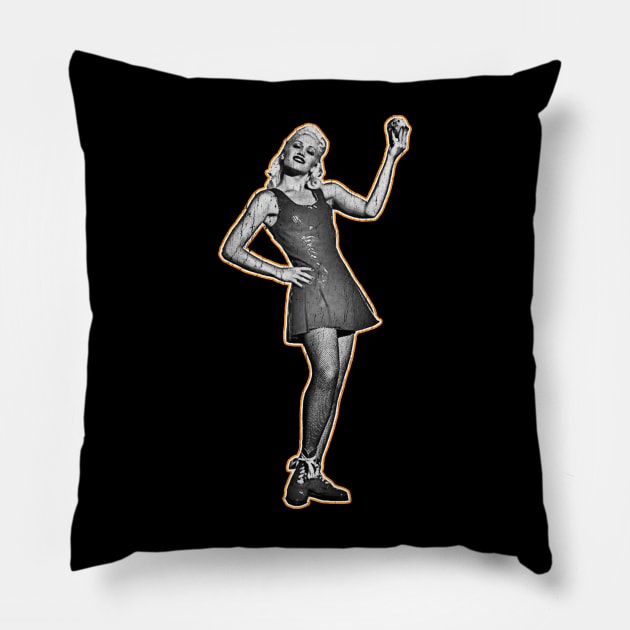 Retro Tragic Kingdom No Doubt Pillow by MuraiKacerStore