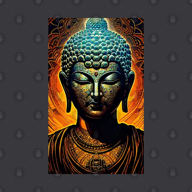 Buddha Portrait by mariasshop