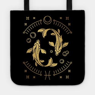 Zodiac signs - Pisces T-Shirt Tote