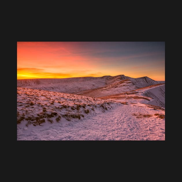 Corn Du, Pen y Fan and Cribyn by dasantillo