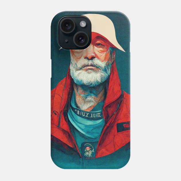 Future Human - 017 - Fisherman Phone Case by Sticky Fingers