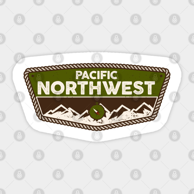 Pacific Northwest Pacific Northwest Sticker Teepublic