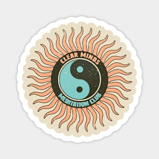 Clear Minds Meditation Club Magnet