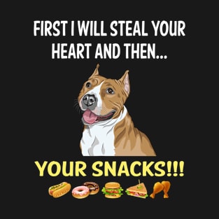 Steal Heart Staffordshire Terrier 08 T-Shirt