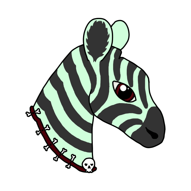 Zelda Zombie Zebra by RSewell