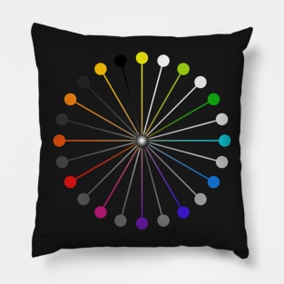 Color Wheel Pillow