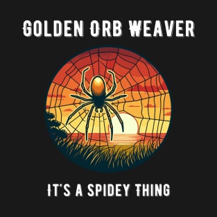 Golden Silk Orb Weaver T-Shirt