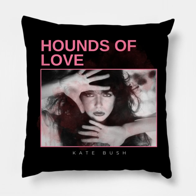 hounds of love - vintage minimalism Pillow by sagitaerniart