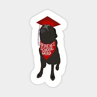 Obedience School Grad Magnet