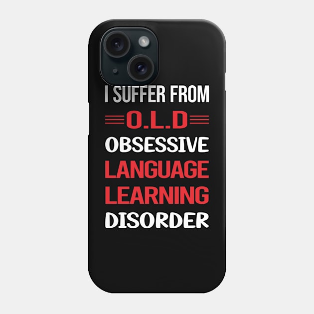 Funny Obsessive 01 Language Learning Phone Case by relativeshrimp