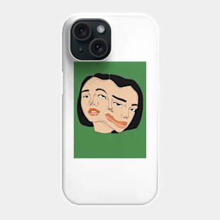 Torn face Phone Case