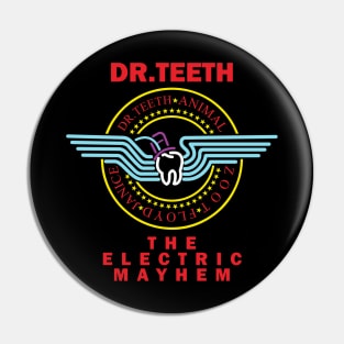 Dr Teeth and The Electric Mayhem old school Pin