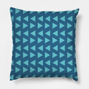 Triangular Seamless Pattern 007#001 Pillow