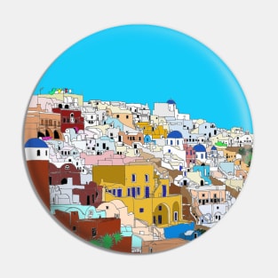 Santorini, Greece Pin