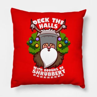 Funny Cute Knights Retro Vintage Kawaii Funny Christmas Meme Pillow