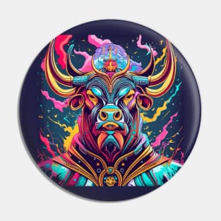 King Bull Lord of the Demons Pin