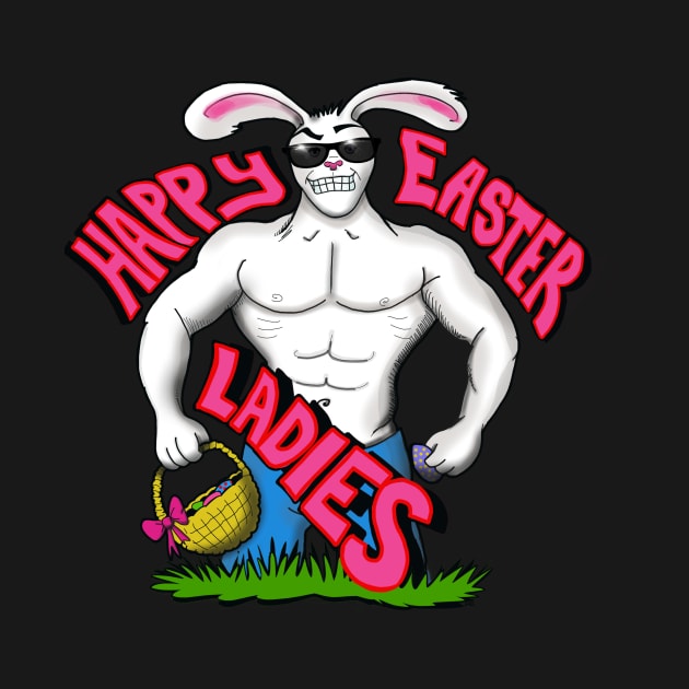 happy Easter Ladies by wolfmanjaq