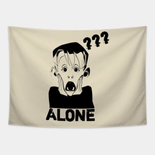 Home alone t-shirt Tapestry