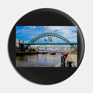 Newcastle Upon Tyne Bridges Pin