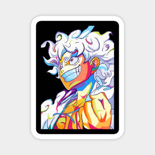 Anime Gear 5 Pop Art Magnet