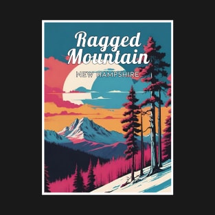 Ragged mountain ski new hampshire usa T-Shirt