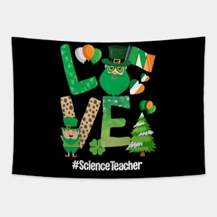 Love Science Teacher Lover Cute Science Teacher Tapestry