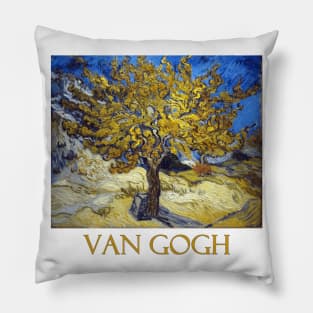 The Mulberry Tree by Vincent van Gogh Pillow