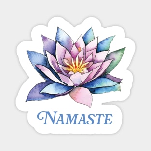 Namaste Lotus Flower Magnet