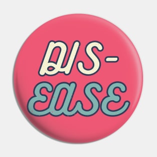 BTS song title Dis ease typography Pin