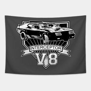 Mad Max V8 Interceptor Tapestry