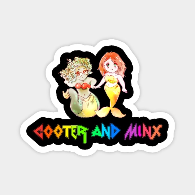 Cooter and Minx Pride Magnet by MixtapeMinx