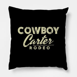 Cowboy Carter Rodeo Vintage Graphic Pillow