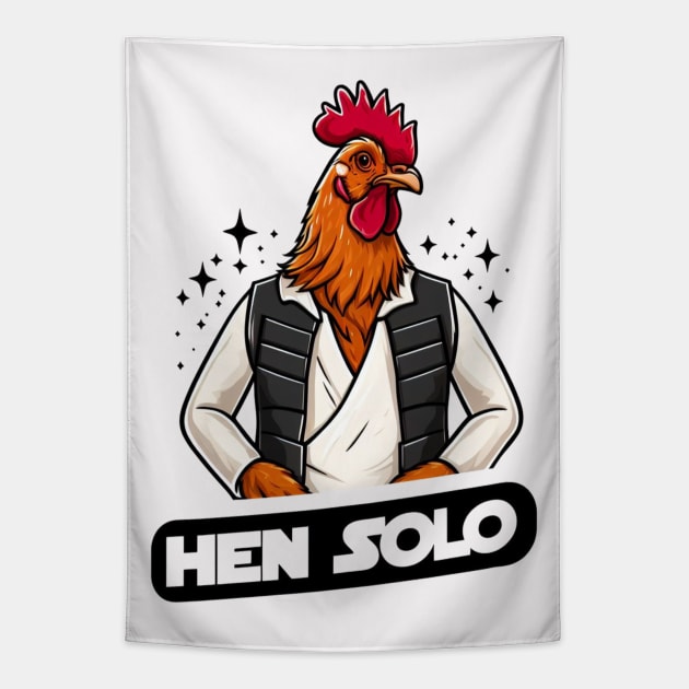 Hen Solo Tapestry by Shawn's Domain