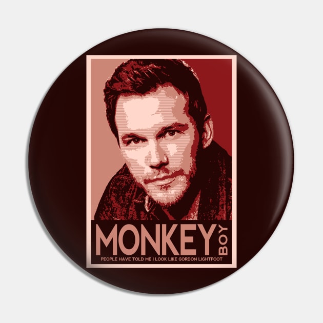 MONKEY BOY Pin by JonWKhoo