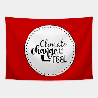 Climate Change is Real Tapestry