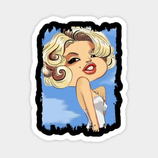 Marilyn Monroe Pop Art Magnet