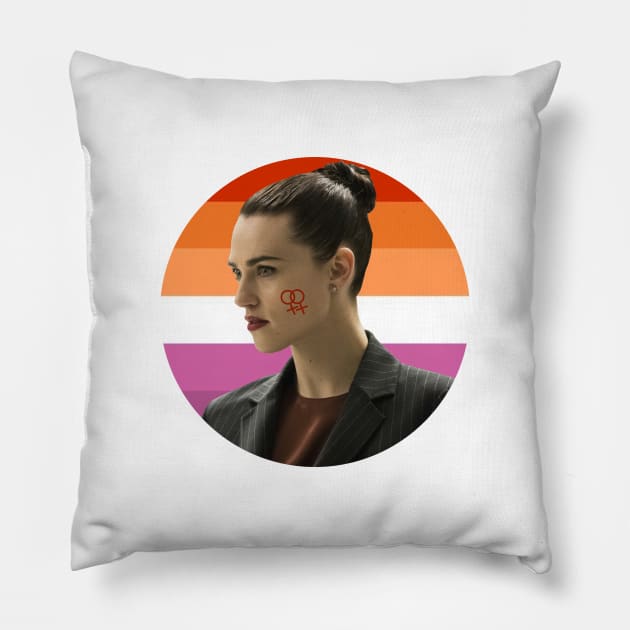 Lena Luthor Pillow by Irisadb